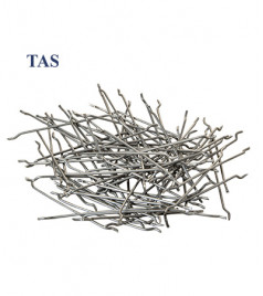 Steel wire fiber for concrete reinforcement